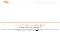Desktop Screenshot of improved-reading.de