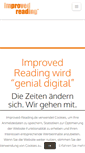 Mobile Screenshot of improved-reading.de